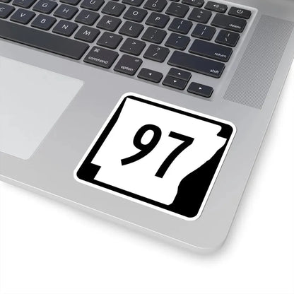 Arkansas 97 (Arkansas) (Road Sign) STICKER Vinyl Kiss-Cut Decal - The Sticker Space