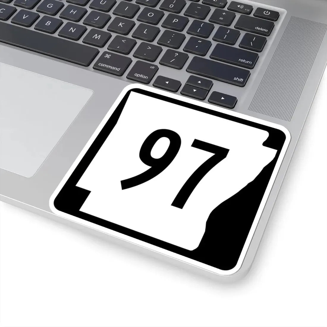 Arkansas 97 (Arkansas) (Road Sign) STICKER Vinyl Kiss-Cut Decal - The Sticker Space