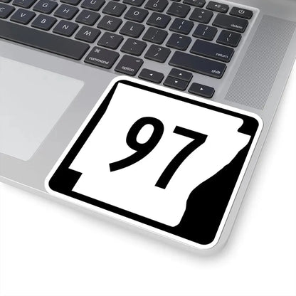 Arkansas 97 (Arkansas) (Road Sign) STICKER Vinyl Kiss-Cut Decal - The Sticker Space