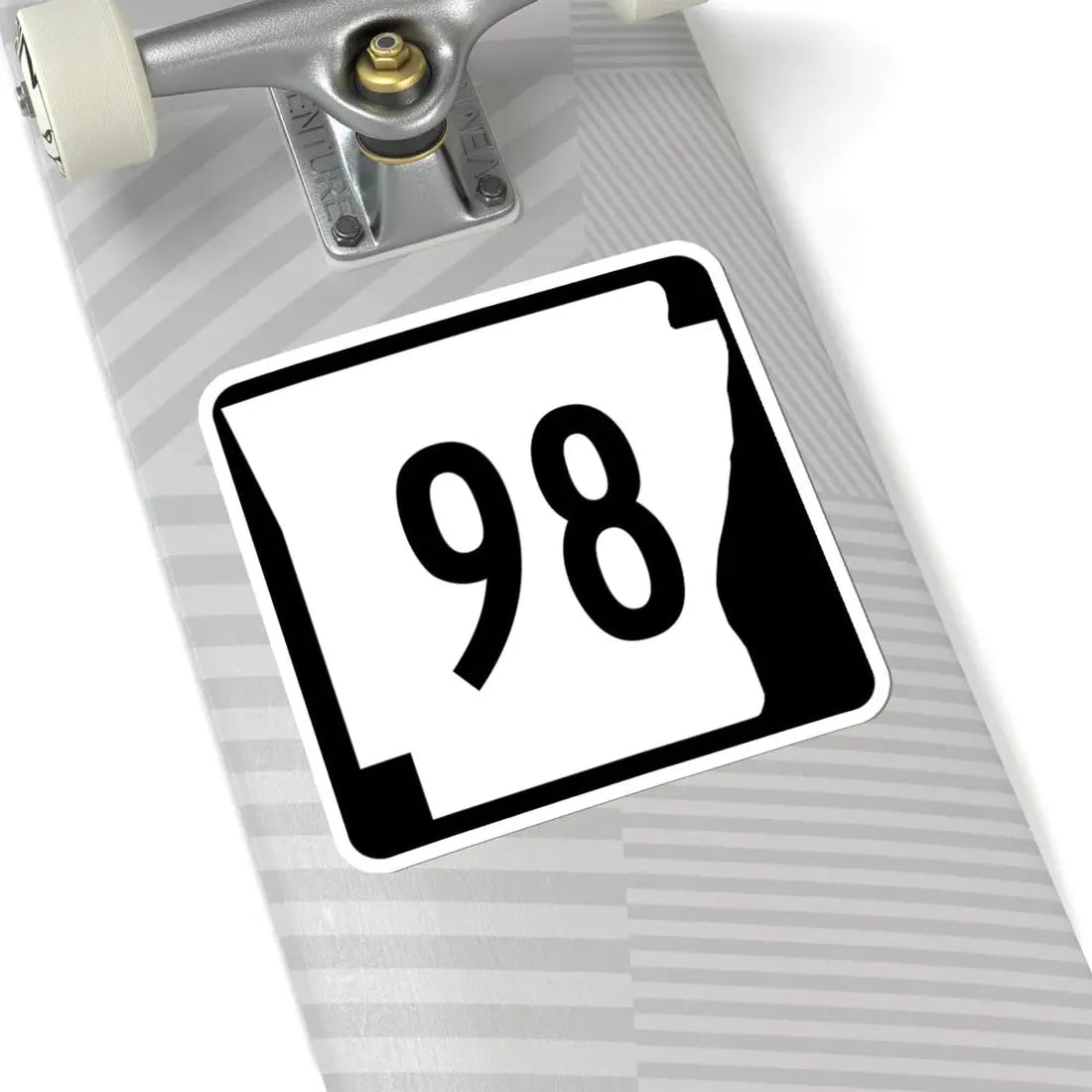 Arkansas 98 (Arkansas) (Road Sign) STICKER Vinyl Kiss-Cut Decal - The Sticker Space