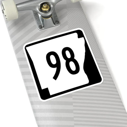 Arkansas 98 (Arkansas) (Road Sign) STICKER Vinyl Kiss-Cut Decal - The Sticker Space