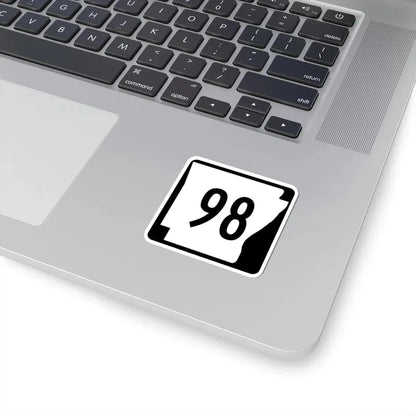 Arkansas 98 (Arkansas) (Road Sign) STICKER Vinyl Kiss-Cut Decal - The Sticker Space