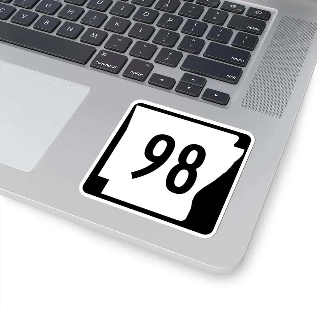 Arkansas 98 (Arkansas) (Road Sign) STICKER Vinyl Kiss-Cut Decal - The Sticker Space