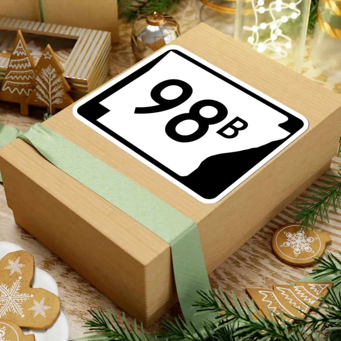 Arkansas 98B (Arkansas) (Road Sign) STICKER Vinyl Kiss-Cut Decal - The Sticker Space