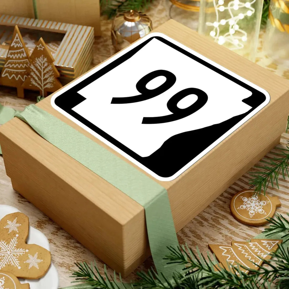 Arkansas 99 (Arkansas) (Road Sign) STICKER Vinyl Kiss-Cut Decal - The Sticker Space