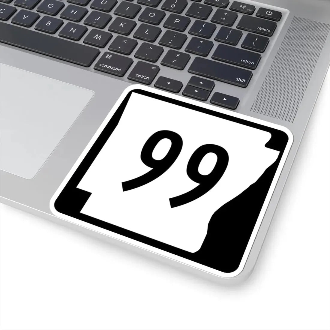 Arkansas 99 (Arkansas) (Road Sign) STICKER Vinyl Kiss-Cut Decal - The Sticker Space