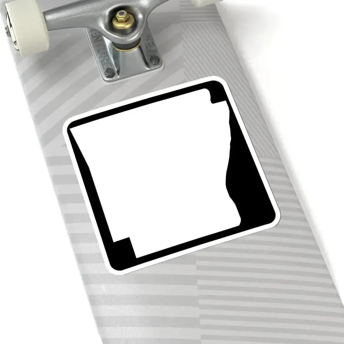 Arkansas blank (Arkansas) (Road Sign) STICKER Vinyl Kiss-Cut Decal - The Sticker Space