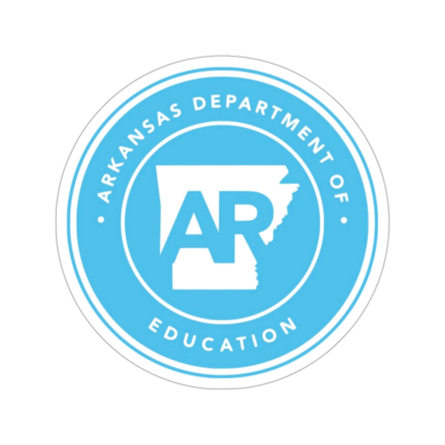 Arkansas Department of Education STICKER Vinyl Die-Cut Decal-2 Inch-The Sticker Space