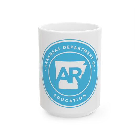 Arkansas Department of Education - White Coffee Mug-15oz-The Sticker Space