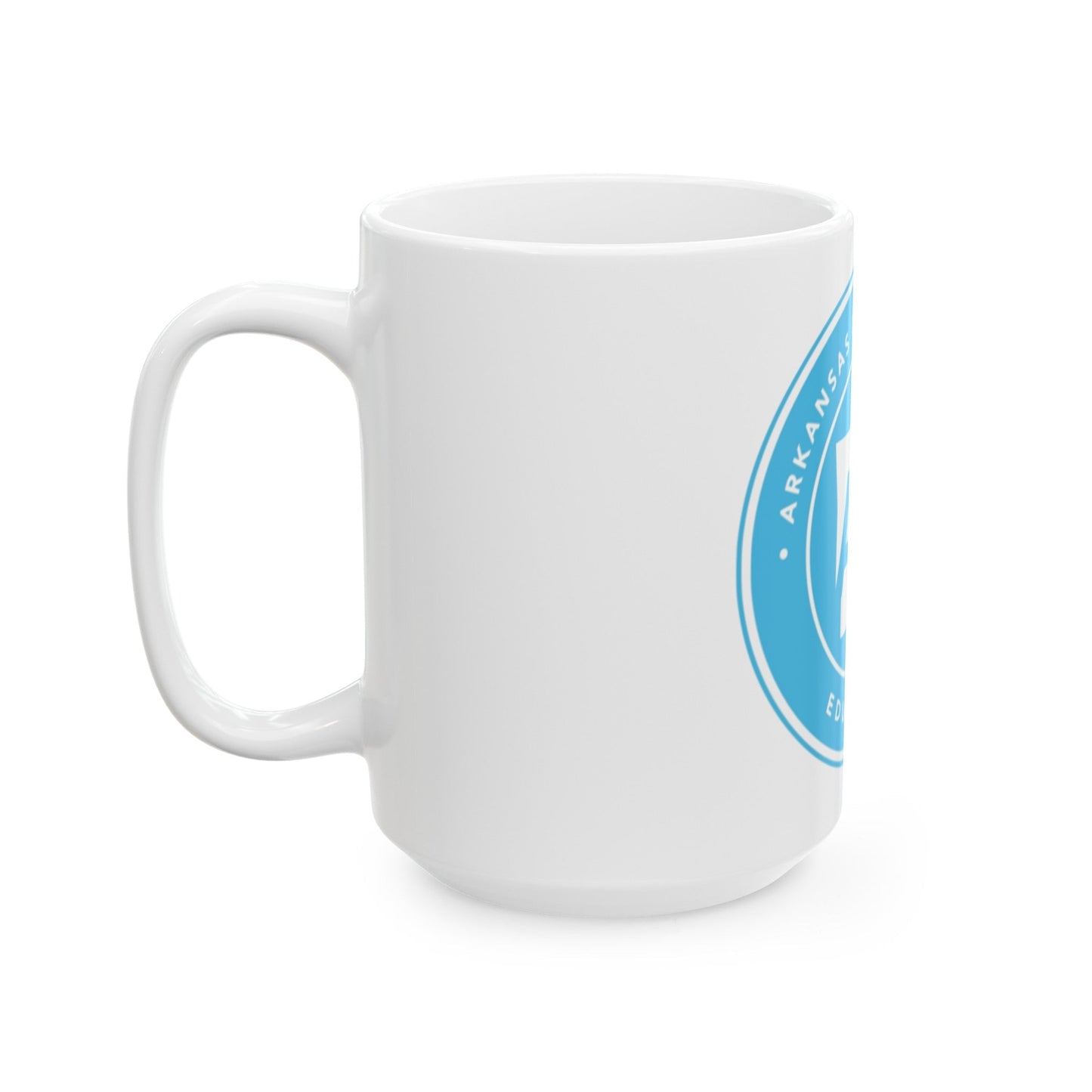 Arkansas Department of Education - White Coffee Mug-The Sticker Space