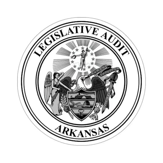 Arkansas Legislative Audit STICKER Vinyl Die-Cut Decal 6 Inch - The Sticker Space