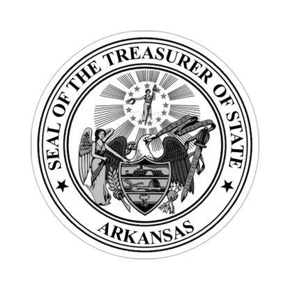 Arkansas Treasurer Seal STICKER Vinyl Die-Cut Decal 3 Inch - The Sticker Space