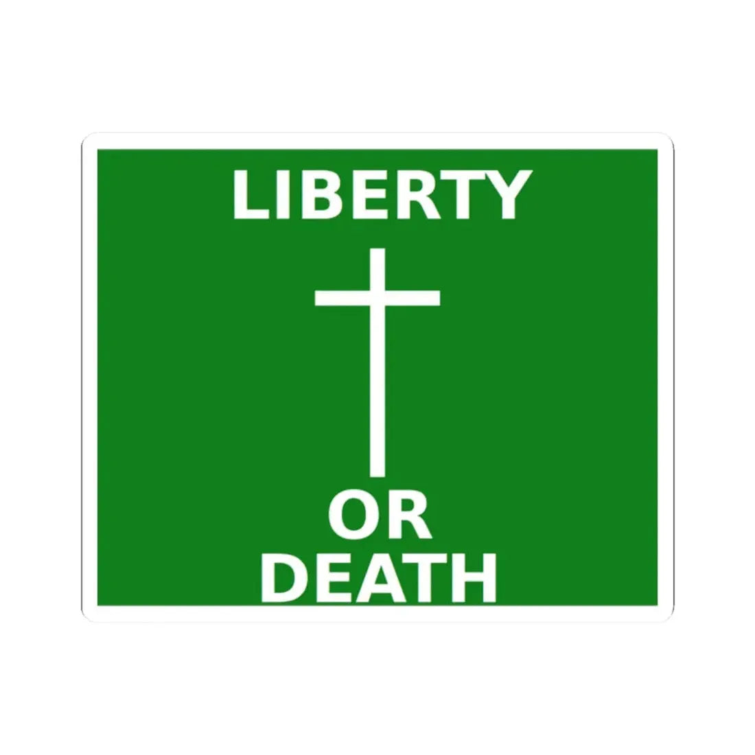 Arklowflag (Ireland) STICKER Vinyl Kiss-Cut Decal 2 Inch White - The Sticker Space