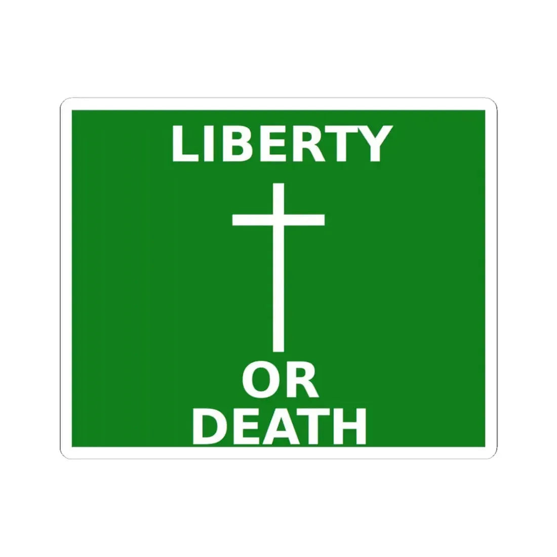 Arklowflag (Ireland) STICKER Vinyl Kiss-Cut Decal 3 Inch White - The Sticker Space