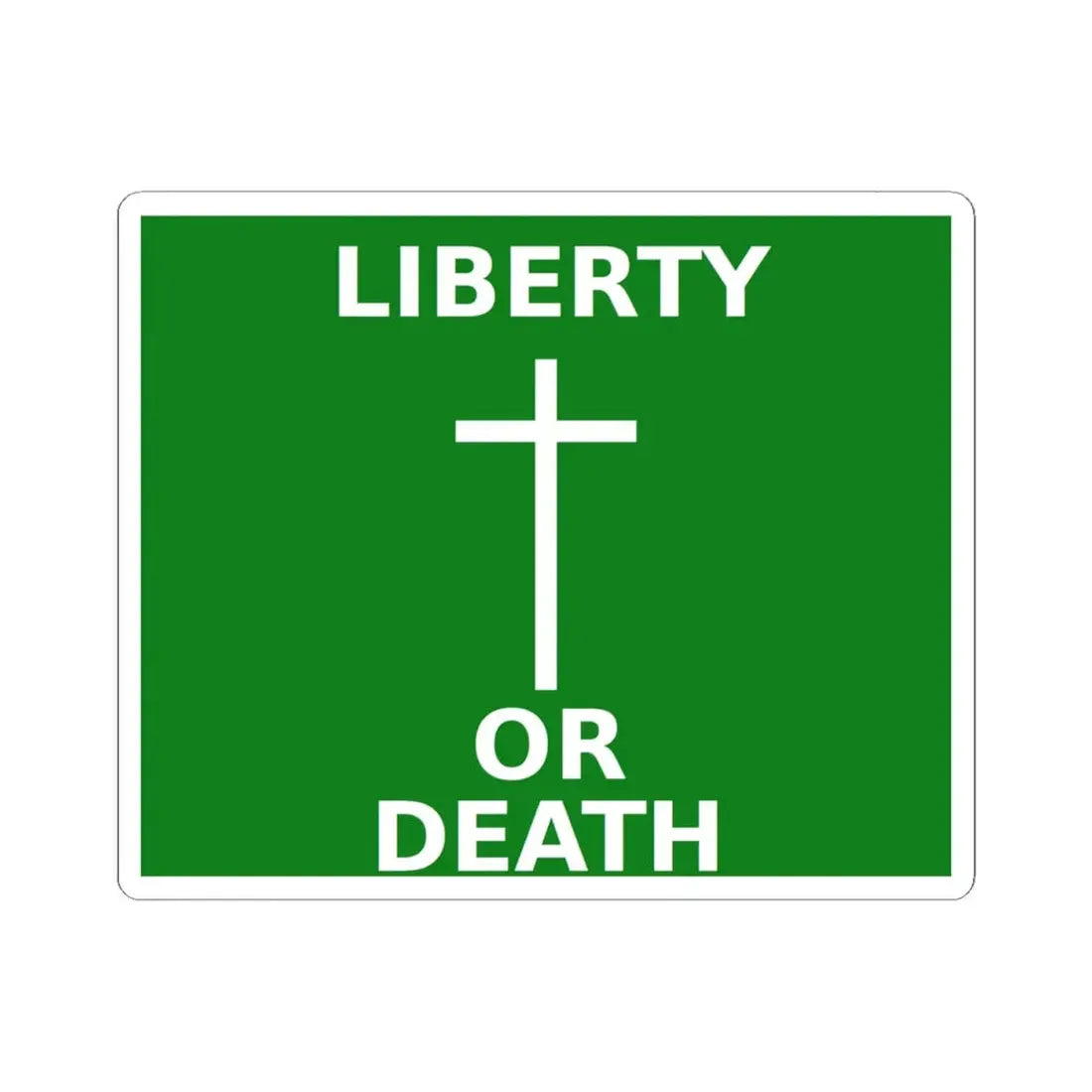 Arklowflag (Ireland) STICKER Vinyl Kiss-Cut Decal 4 Inch White - The Sticker Space