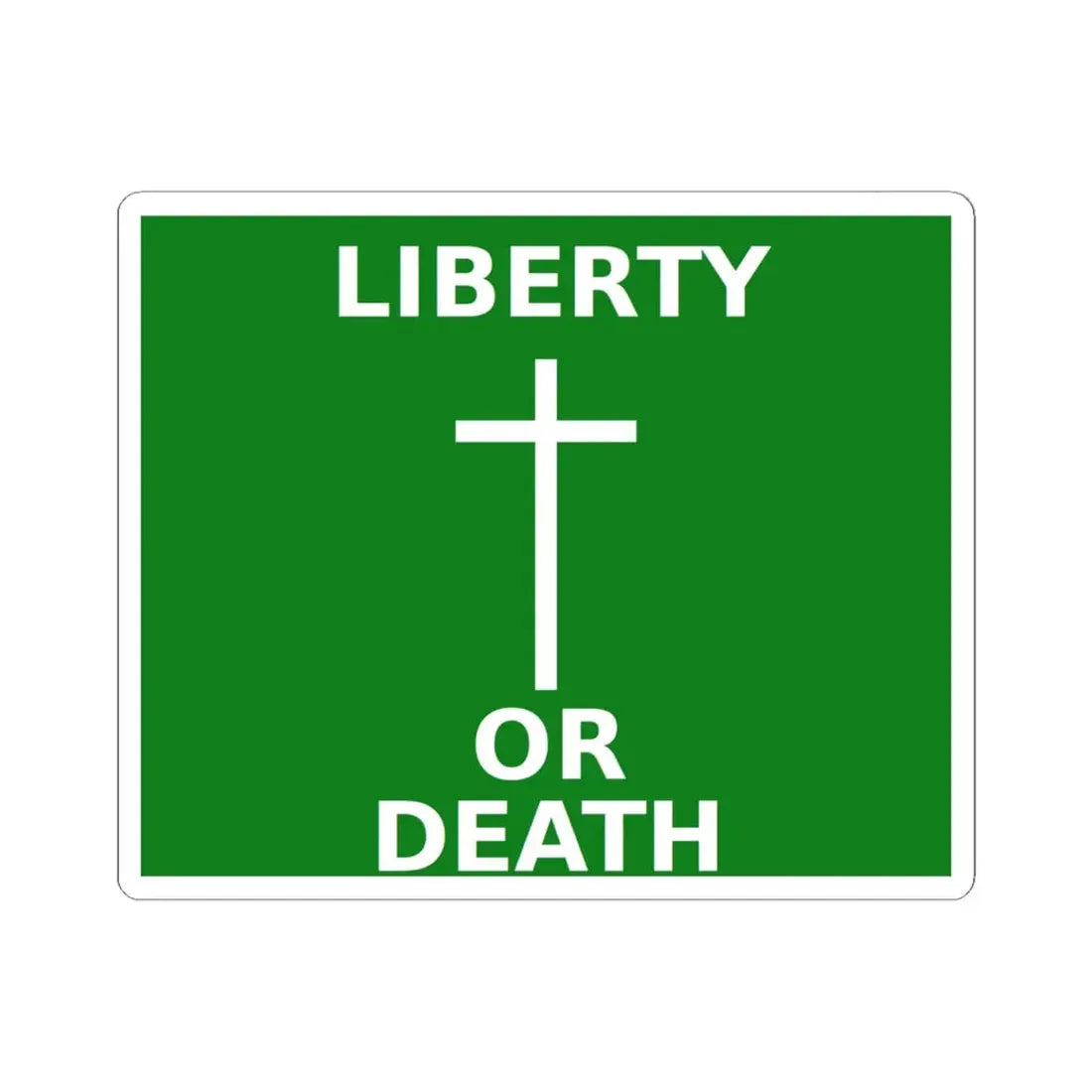 Arklowflag (Ireland) STICKER Vinyl Kiss-Cut Decal 6 Inch White - The Sticker Space