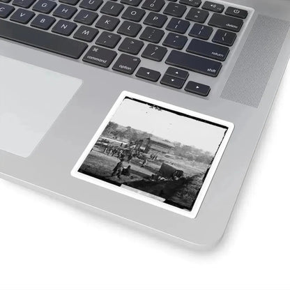 Arlington Heights, Va.  Blockhouse Near Aqueduct Bridge (U.S. Civil War) STICKER Vinyl Kiss-Cut Decal - The Sticker Space