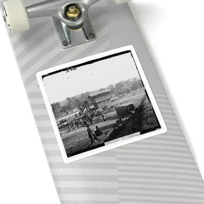 Arlington Heights, Va.  Blockhouse Near Aqueduct Bridge (U.S. Civil War) STICKER Vinyl Kiss-Cut Decal - The Sticker Space