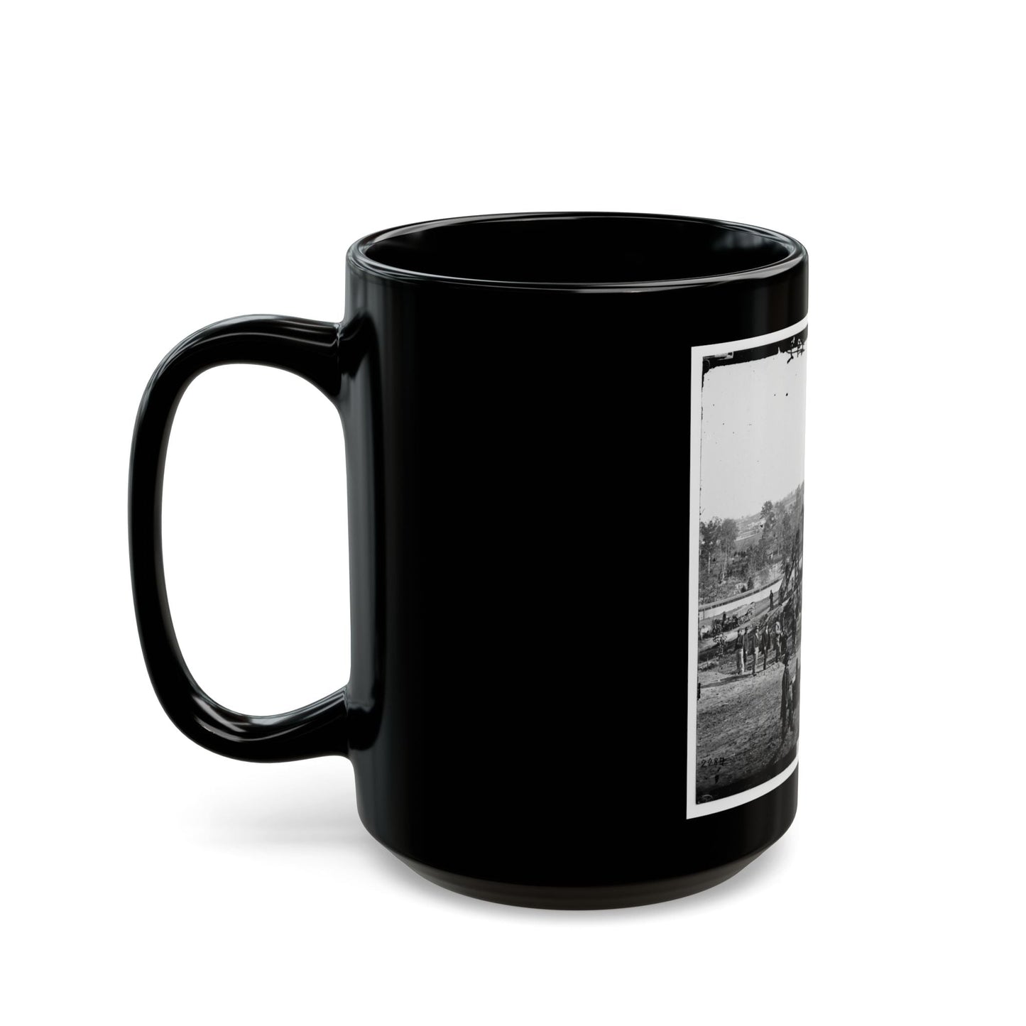 Arlington Heights, Va.  Blockhouse Near Aqueduct Bridge (U.S. Civil War) Black Coffee Mug