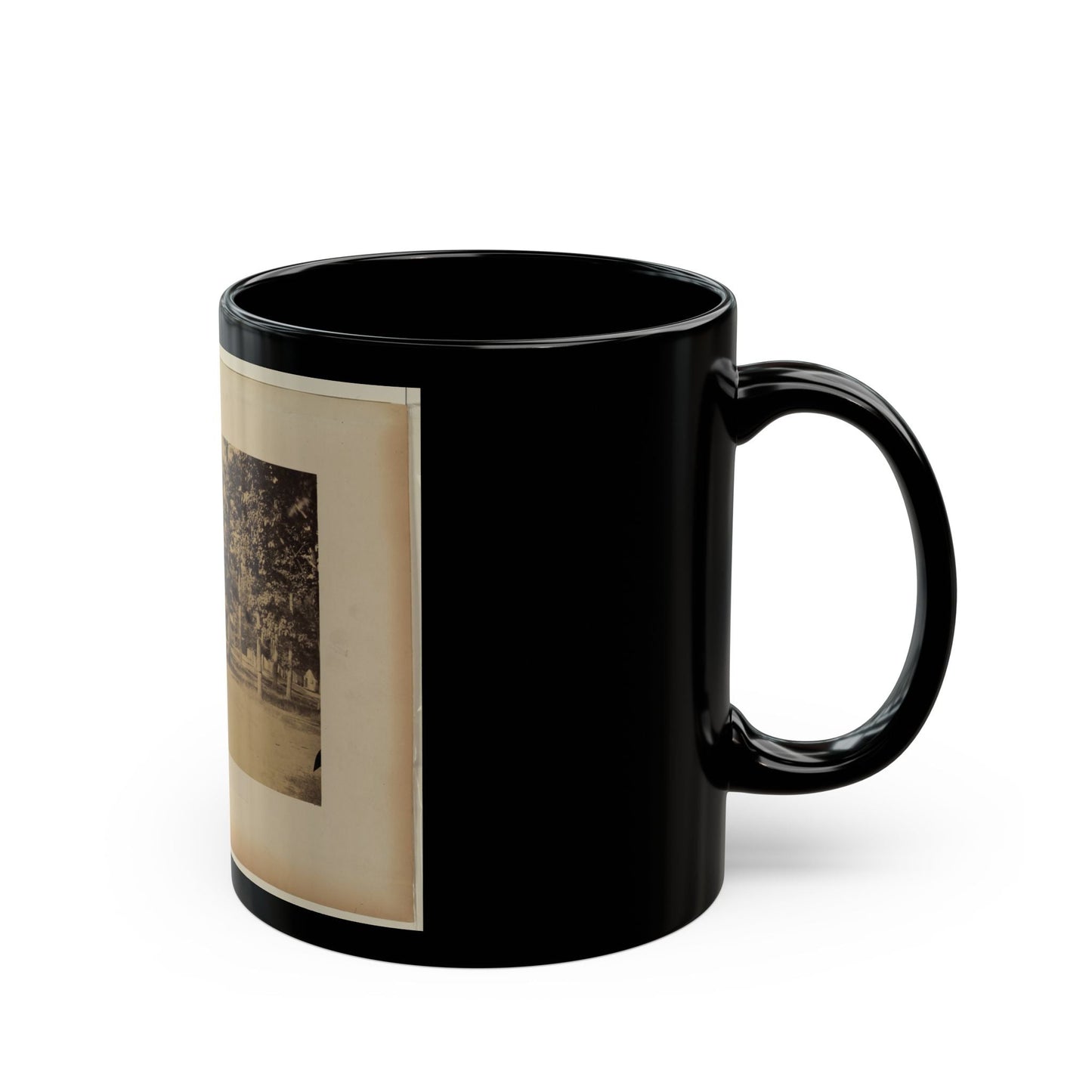 Arlington House, Barns And Soldiers' Barracks, June 29, 1864 (U.S. Civil War) Black Coffee Mug