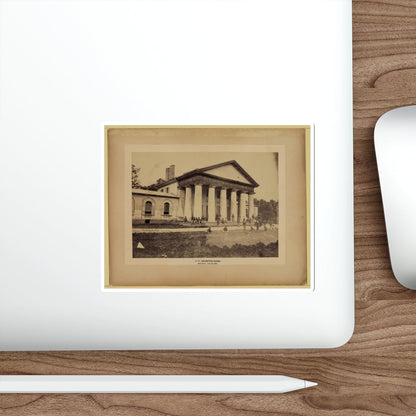 Arlington House, East Front, June 28, 1864 (U.S. Civil War) STICKER Vinyl Die-Cut Decal-The Sticker Space