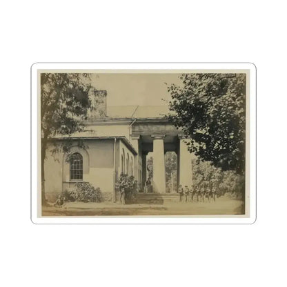 Arlington House, June 29, 1864. Former Residence of Rebel Gen. Robert E. Lee (U.S. Civil War) STICKER Vinyl Kiss-Cut Decal 6 Inch White - The Sticker Space