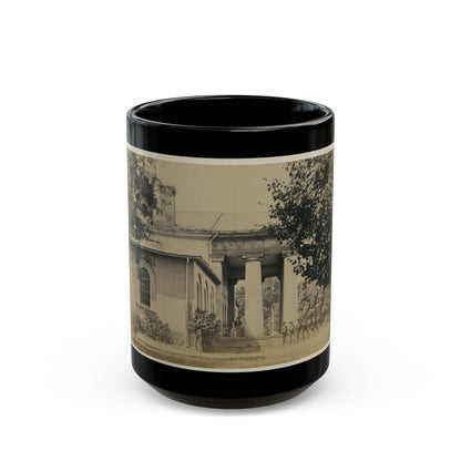 Arlington House, June 29, 1864. Former Residence Of Rebel Gen. Robert E. Lee (U.S. Civil War) Black Coffee Mug