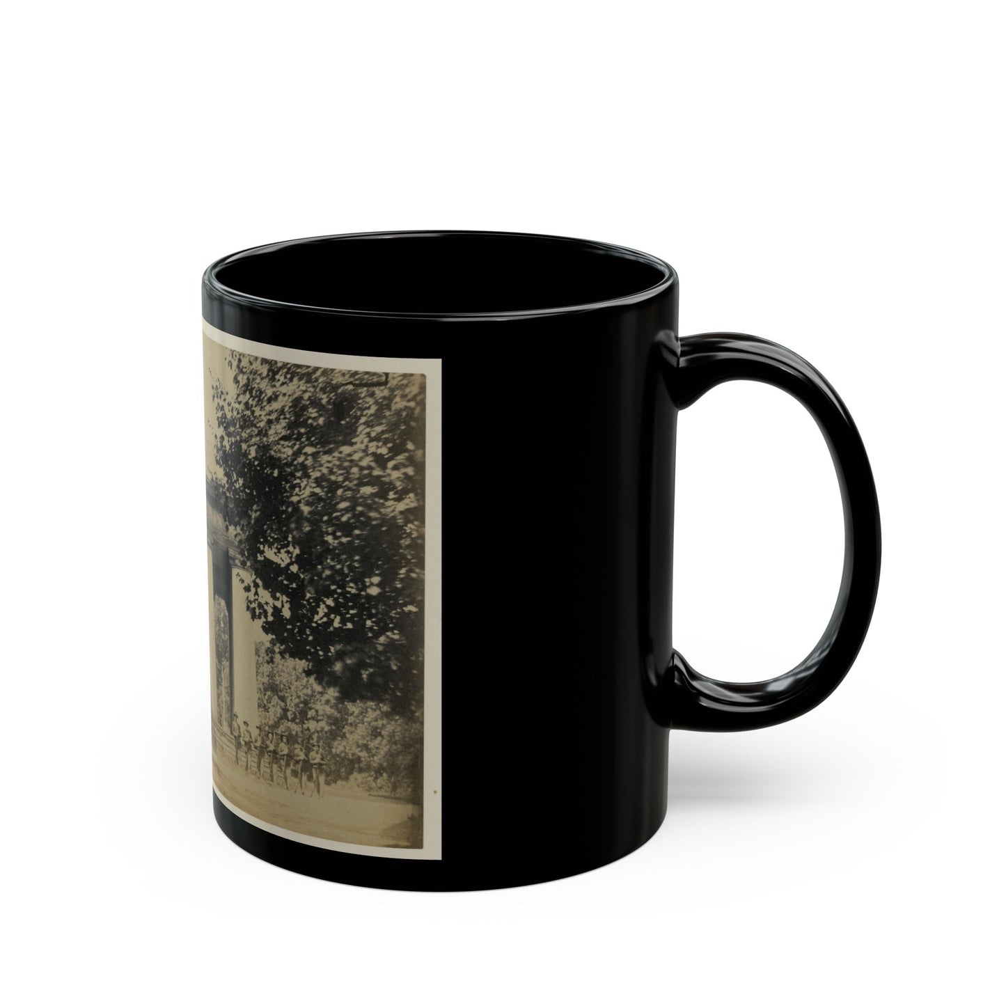 Arlington House, June 29, 1864. Former Residence Of Rebel Gen. Robert E. Lee (U.S. Civil War) Black Coffee Mug