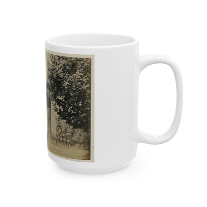 Arlington House, June 29, 1864. Former Residence Of Rebel Gen. Robert E. Lee (U.S. Civil War) White Coffee Mug