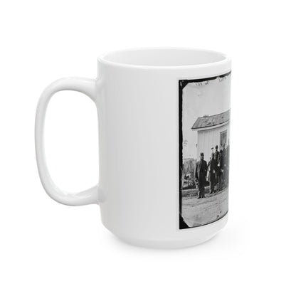 Arlington, Va. Band Of 107th U.S. Colored Infantry At Fort Corcoran (U.S. Civil War) White Coffee Mug