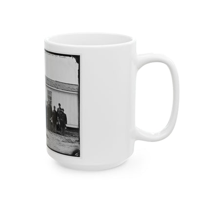 Arlington, Va. Band Of 107th U.S. Colored Infantry At Fort Corcoran (U.S. Civil War) White Coffee Mug