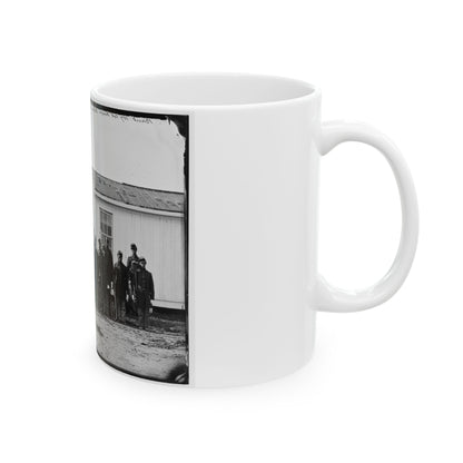 Arlington, Va. Band Of 107th U.S. Colored Infantry At Fort Corcoran (U.S. Civil War) White Coffee Mug