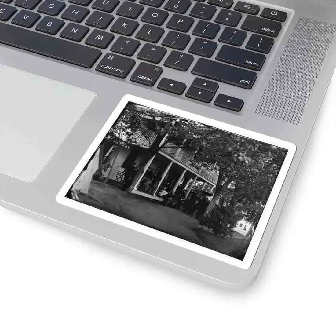 Arlington, Virginia. Officers of 2D New York Heavy Artillery, at Fort C.F. Smith (U.S. Civil War) STICKER Vinyl Kiss-Cut Decal - The Sticker Space