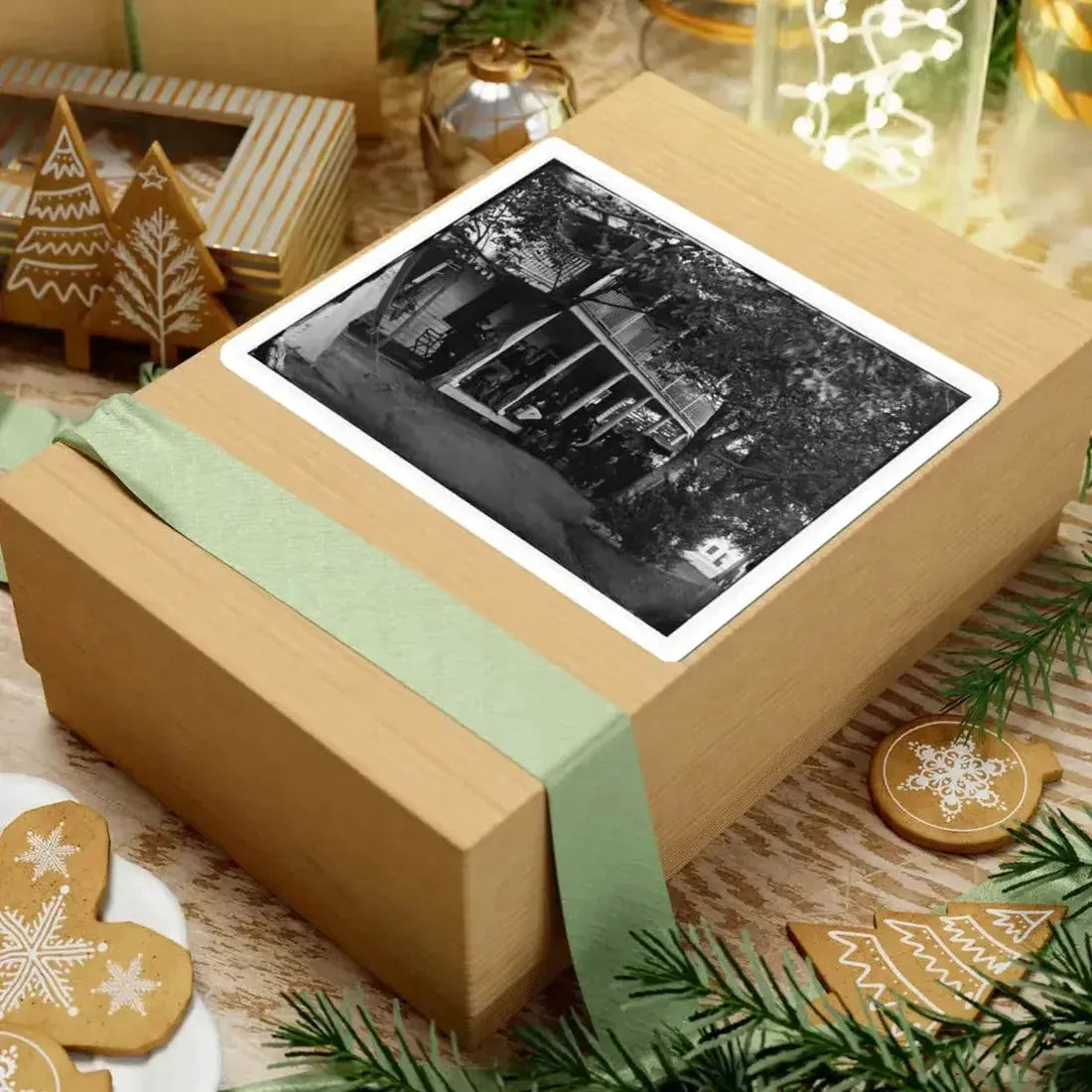 Arlington, Virginia. Officers of 2D New York Heavy Artillery, at Fort C.F. Smith (U.S. Civil War) STICKER Vinyl Kiss-Cut Decal - The Sticker Space