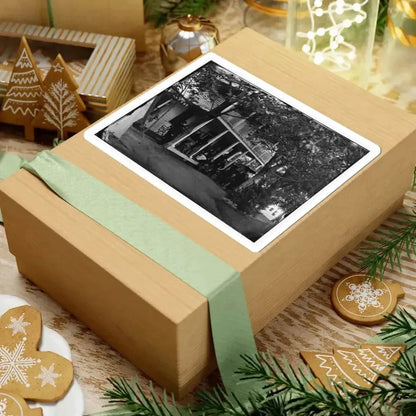 Arlington, Virginia. Officers of 2D New York Heavy Artillery, at Fort C.F. Smith (U.S. Civil War) STICKER Vinyl Kiss-Cut Decal - The Sticker Space