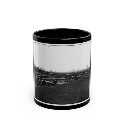 Arlington, Virginia. Batteries In Fort No. 2 Fort Whipple (U.S. Civil War) Black Coffee Mug