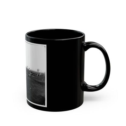 Arlington, Virginia. Batteries In Fort No. 2 Fort Whipple (U.S. Civil War) Black Coffee Mug