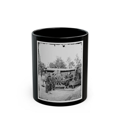 Arlington, Virginia. Big Gun At Fort Woodbury (U.S. Civil War) Black Coffee Mug