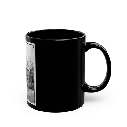 Arlington, Virginia. Big Gun At Fort Woodbury (U.S. Civil War) Black Coffee Mug