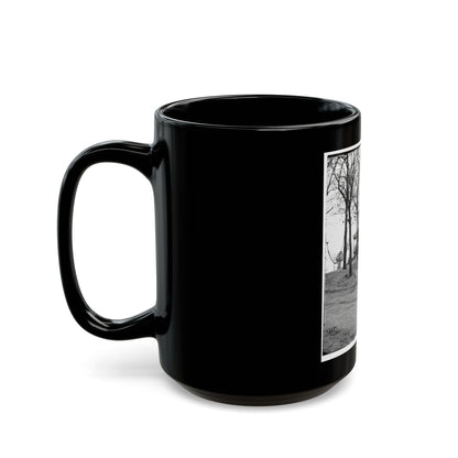 Arlington, Virginia. Headquarter's Of Gen. Irwin Mcdowell Near Lee Mansion (U.S. Civil War) Black Coffee Mug