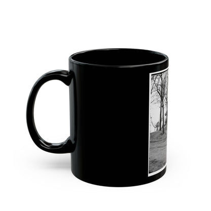 Arlington, Virginia. Headquarter's Of Gen. Irwin Mcdowell Near Lee Mansion (U.S. Civil War) Black Coffee Mug