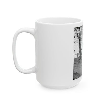 Arlington, Virginia. Headquarter's Of Gen. Irwin Mcdowell Near Lee Mansion (U.S. Civil War) White Coffee Mug