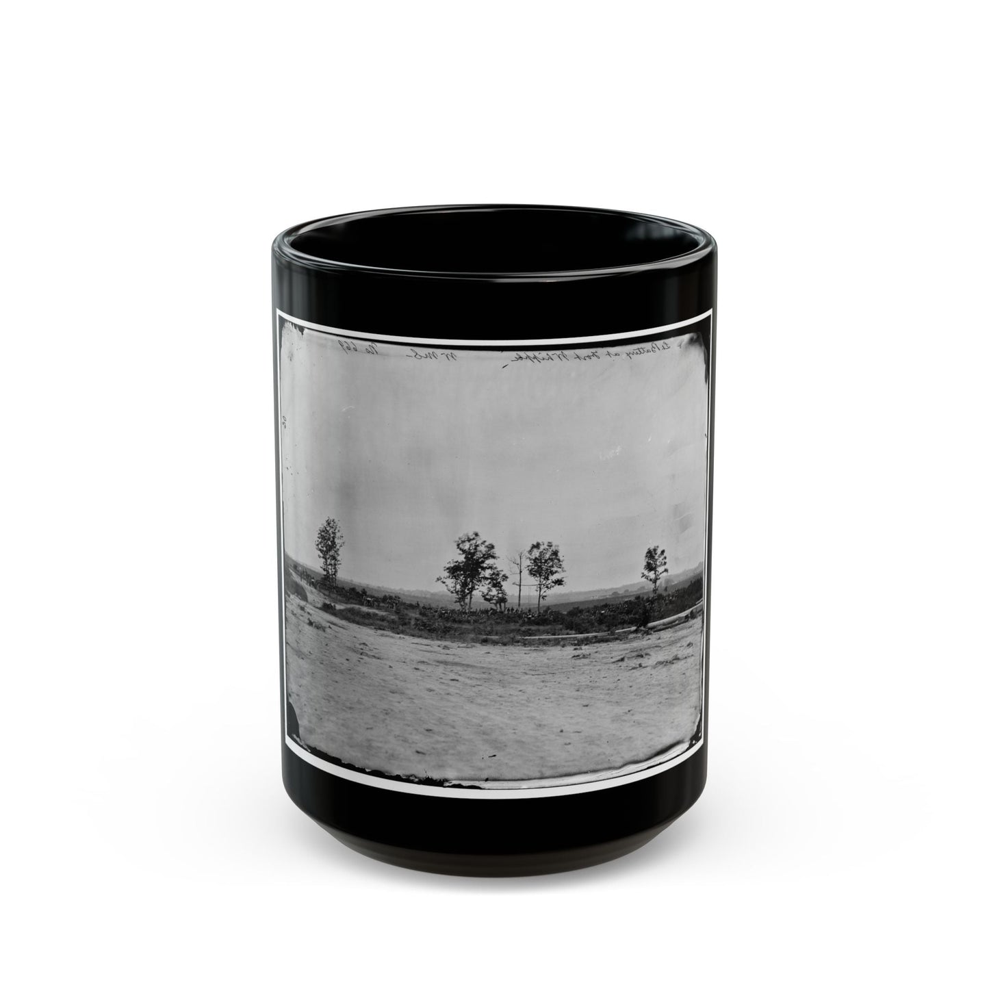 Arlington, Virginia. Light Battery At Fort Whipple (U.S. Civil War) Black Coffee Mug