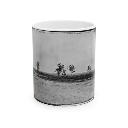 Arlington, Virginia. Light Battery At Fort Whipple (U.S. Civil War) White Coffee Mug