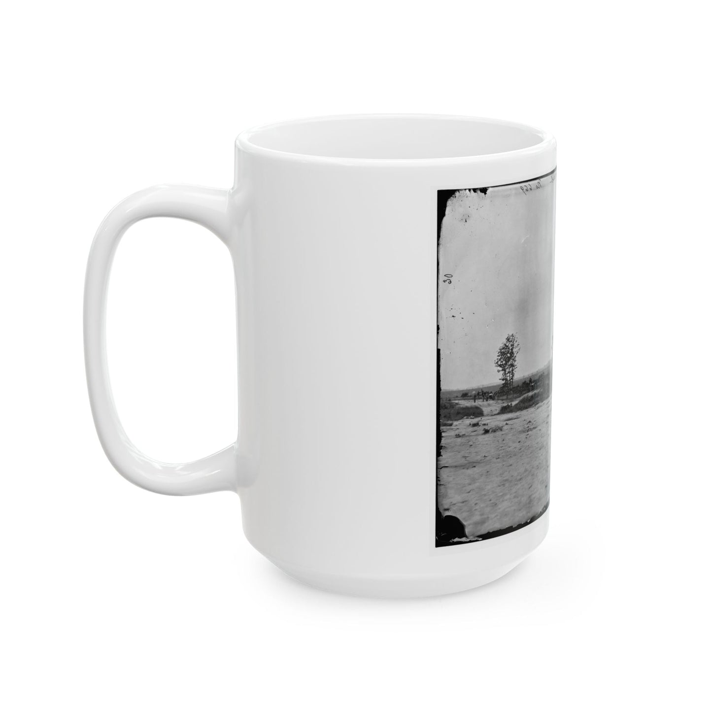 Arlington, Virginia. Light Battery At Fort Whipple (U.S. Civil War) White Coffee Mug