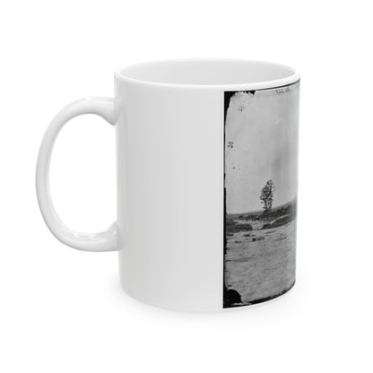 Arlington, Virginia. Light Battery At Fort Whipple (U.S. Civil War) White Coffee Mug