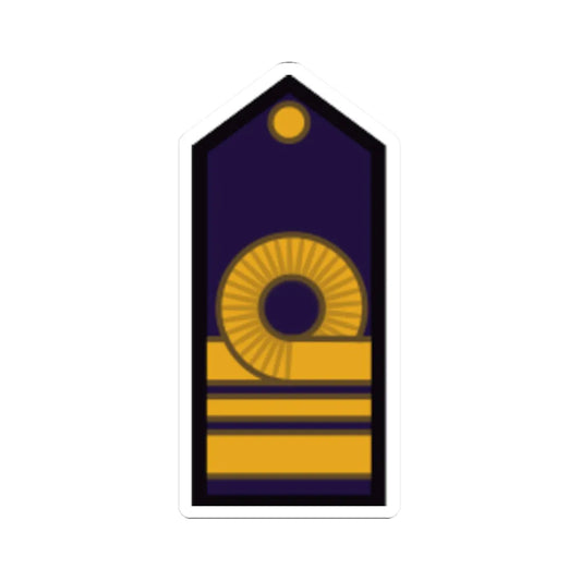 Armada Argentina   Capitán de Corbeta (Argentina) (Military Rank) STICKER Vinyl Kiss-Cut Decal 2 Inch White - The Sticker Space