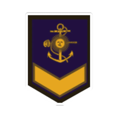 Armada Argentina   Marinero Primero (Argentina) (Military Rank) STICKER Vinyl Kiss-Cut Decal 4 Inch White - The Sticker Space