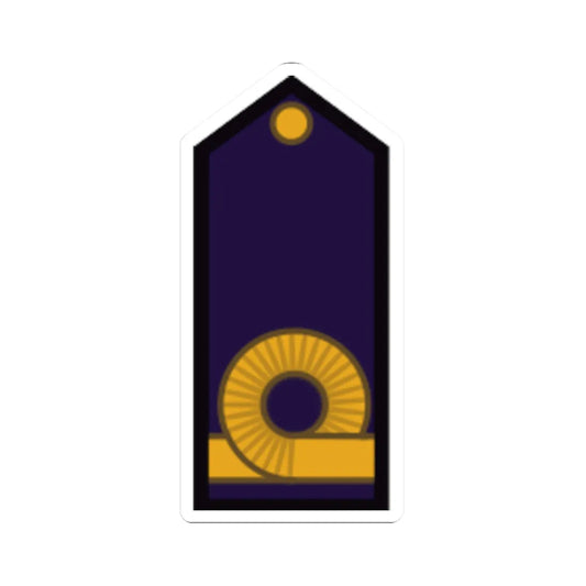 Armada Argentina   Teniente de Corbeta (Argentina) (Military Rank) STICKER Vinyl Kiss-Cut Decal 2 Inch White - The Sticker Space