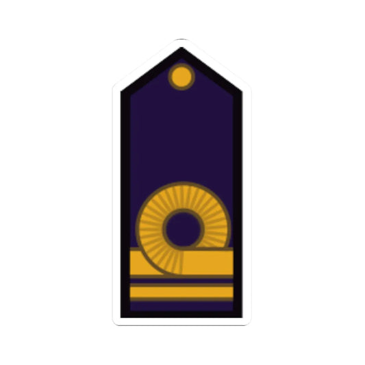 Armada Argentina   Teniente de Fragata (Argentina) (Military Rank) STICKER Vinyl Kiss-Cut Decal 2 Inch White - The Sticker Space